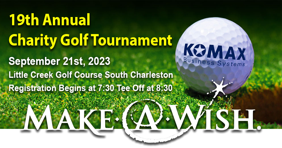 MakeAWish Golf Tournament Komax